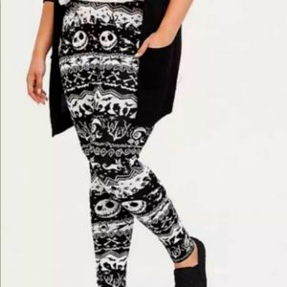 Nightmare Before Christmas Fair Isle Leggings